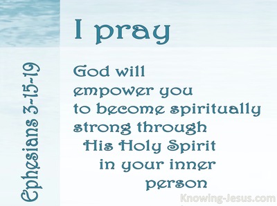 Ephesians 3:15:19 Paul's Perfect Prayer (devotional)12:05 (white)